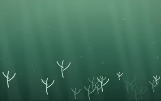 Emerald Mist Underwater VI — dark green underwater background, variation VI