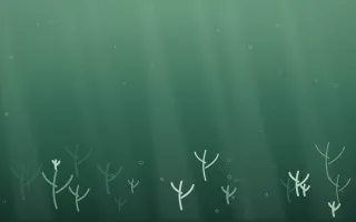 Emerald Mist Underwater VII — dark green underwater background, variation VII