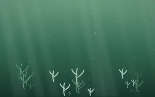 Emerald Mist Underwater VIII — dark green underwater background, variation VIII