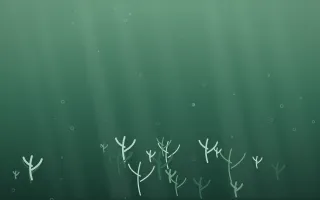 Emerald Mist Underwater XI — dark green underwater background, variation XI