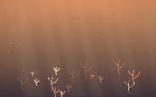 Golden Hour Underwater V — colourful orange and pink underwater background, variation V