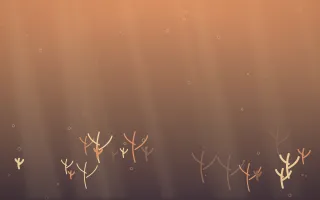 Golden Hour Underwater VIII — colourful orange and pink underwater background, variation VIII