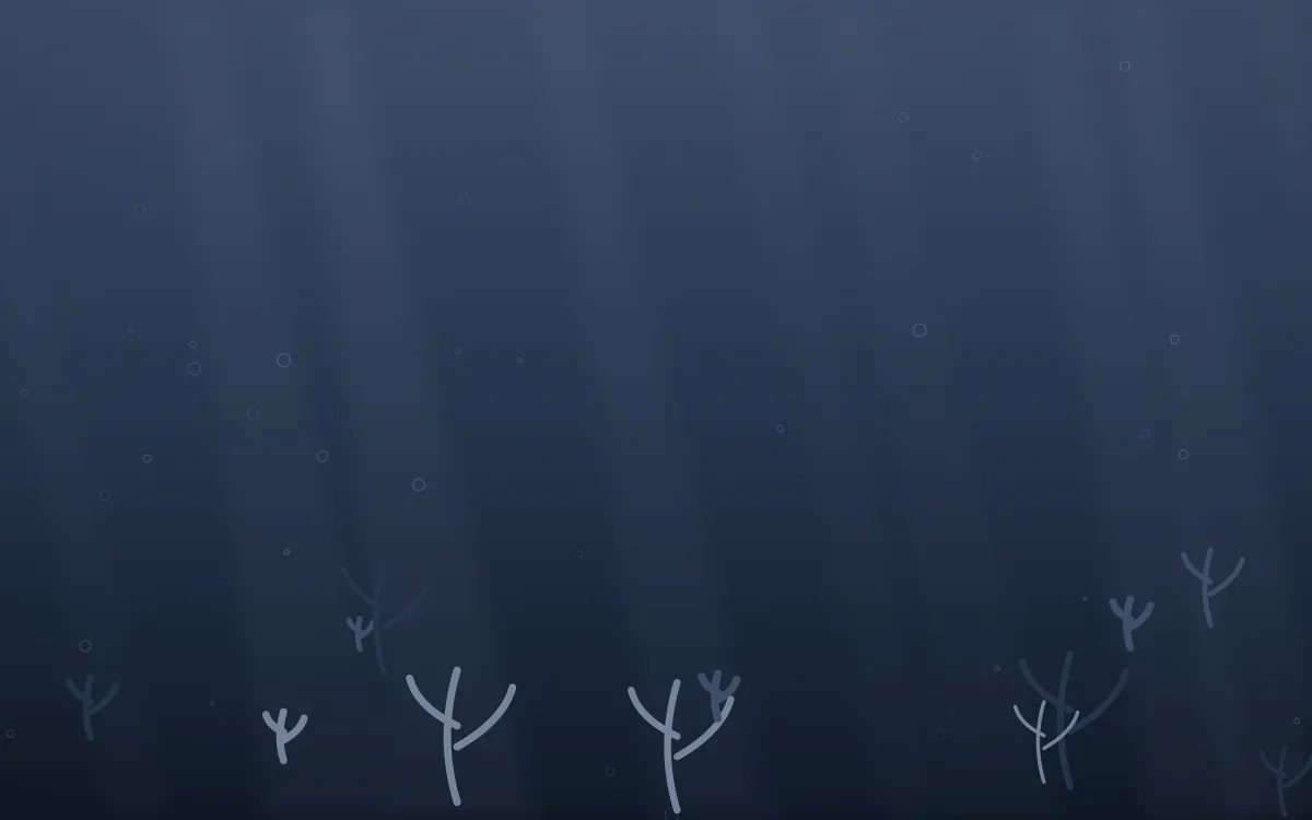 Moonlight Underwater — dark blue underwater background