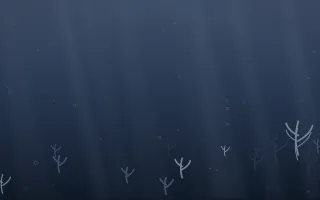 Moonlight Underwater IV — dark blue underwater background, variation IV