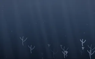 Moonlight Underwater VI — dark blue underwater background, variation VI