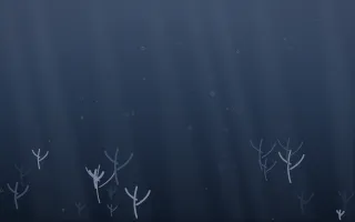 Moonlight Underwater VII — dark blue underwater background, variation VII