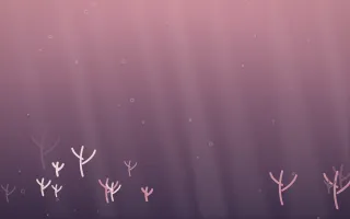 Rose Dusk Underwater III — colourful red, pink and purple underwater background, variation III