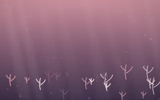 Rose Dusk Underwater VIII — colourful red, pink and purple underwater background, variation VIII