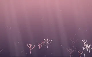Rose Dusk Underwater X — colourful red, pink and purple underwater background, variation X