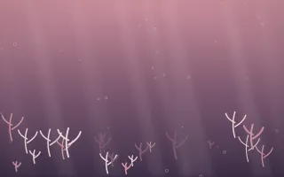 Rose Dusk Underwater XI — colourful red, pink and purple underwater background, variation XI