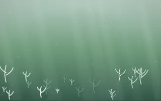 Spring Rain Underwater IX — light white and green underwater background, variation IX