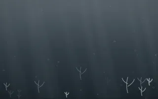 Storm Light Underwater — dark grey and blue underwater background