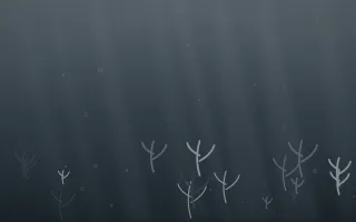 Storm Light Underwater V — dark grey and blue underwater background, variation V