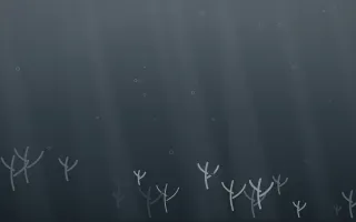 Storm Light Underwater VII — dark grey and blue underwater background, variation VII