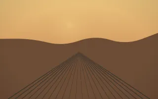 Autumn Glow Vineyard IX — colourful orange, brown and grey vineyard background, variation IX