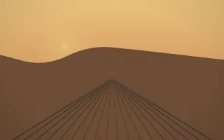 Autumn Glow Vineyard V — colourful orange, brown and grey vineyard background, variation V