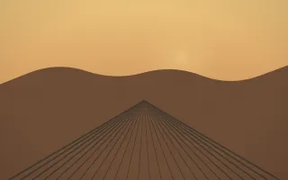 Autumn Glow Vineyard X — colourful orange, brown and grey vineyard background, variation X