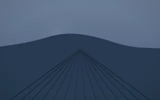 Blue Hour Vineyard — dark blue vineyard background