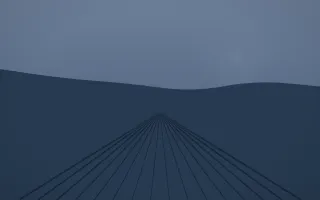 Blue Hour Vineyard III — dark blue vineyard background, variation III