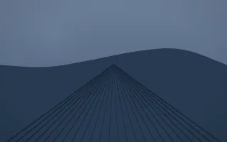Blue Hour Vineyard X — dark blue vineyard background, variation X