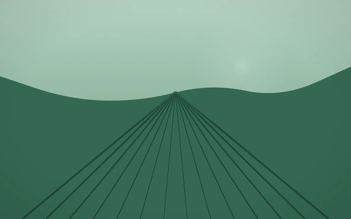 Emerald Mist Vineyard — dark green vineyard background