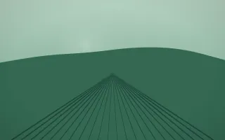 Emerald Mist Vineyard IX — dark green vineyard background, variation IX