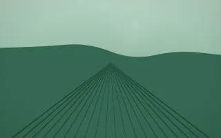 Emerald Mist Vineyard VII — dark green vineyard background, variation VII