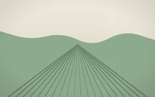 First Light Vineyard VII — light beige and green vineyard background, variation VII