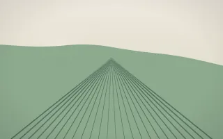 First Light Vineyard XI — light beige and green vineyard background, variation XI