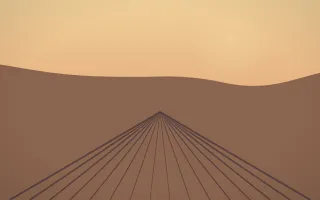 Golden Hour Vineyard II — colourful orange and pink vineyard background, variation II