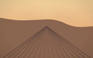 Golden Hour Vineyard IV — colourful orange and pink vineyard background, variation IV