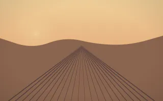 Golden Hour Vineyard IX — colourful orange and pink vineyard background, variation IX