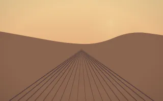 Golden Hour Vineyard V — colourful orange and pink vineyard background, variation V
