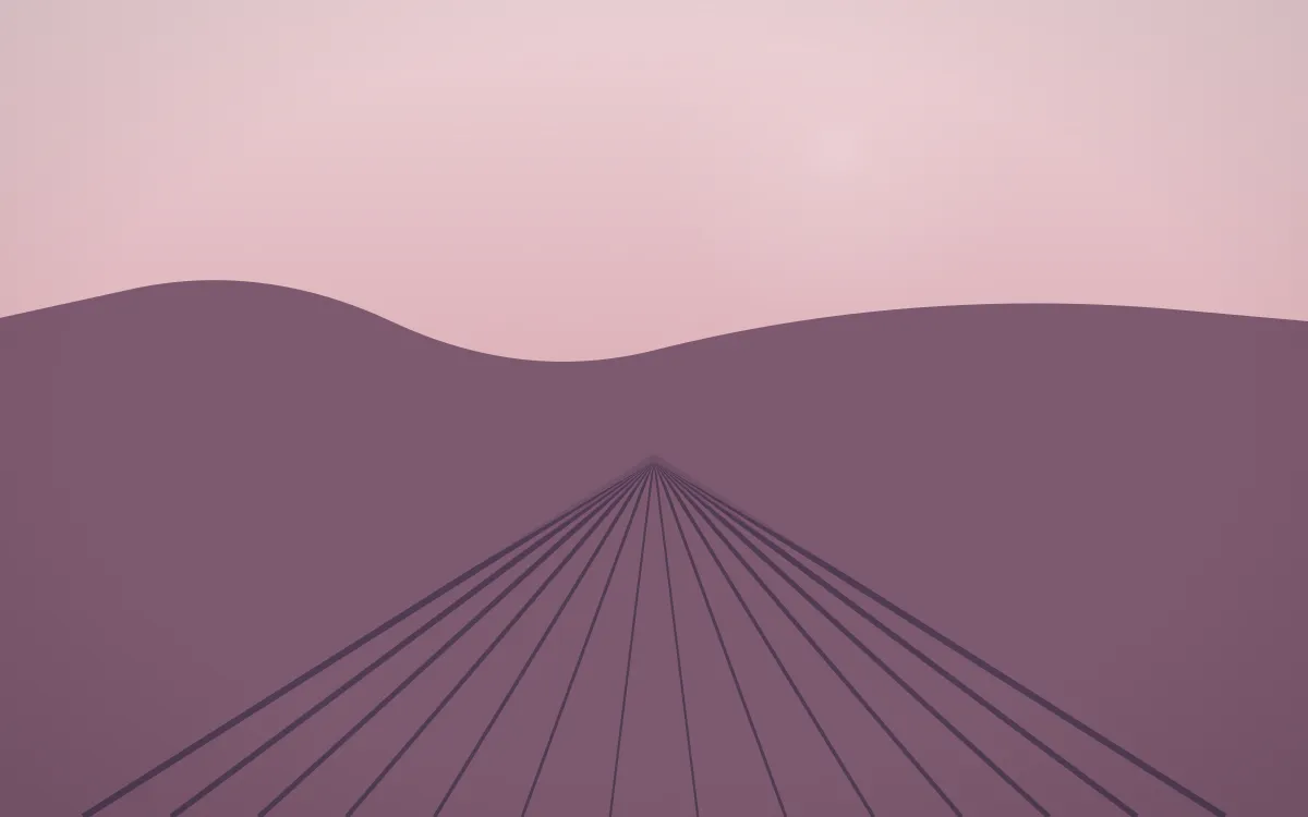 Rose Dusk Vineyard — colourful red, pink and purple vineyard background