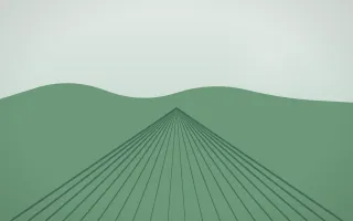 Spring Rain Vineyard VI — light white and green vineyard background, variation VI