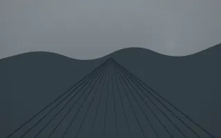 Storm Light Vineyard II — dark grey and blue vineyard background, variation II