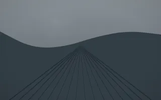 Storm Light Vineyard III — dark grey and blue vineyard background, variation III