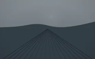 Storm Light Vineyard IV — dark grey and blue vineyard background, variation IV