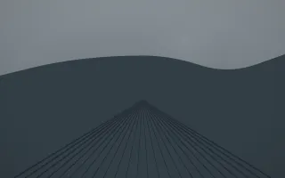 Storm Light Vineyard XI — dark grey and blue vineyard background, variation XI