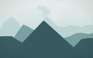 Coastal Mist Volcano VI — light white and teal volcano background, variation VI