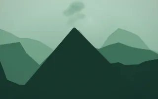 Emerald Mist Volcano X — dark green volcano background, variation X