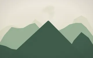 First Light Volcano III — light beige and green volcano background, variation III