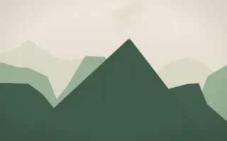 First Light Volcano IV — light beige and green volcano background, variation IV