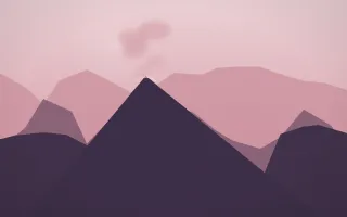 Rose Dusk Volcano IX — colourful red, pink and purple volcano background, variation IX