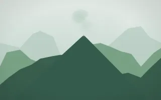 Spring Rain Volcano III — light white and green volcano background, variation III