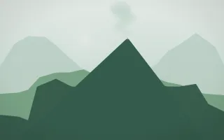 Spring Rain Volcano IV — light white and green volcano background, variation IV