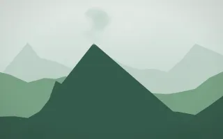 Spring Rain Volcano V — light white and green volcano background, variation V