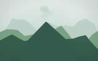 Spring Rain Volcano VI — light white and green volcano background, variation VI