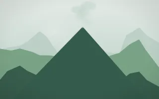 Spring Rain Volcano VII — light white and green volcano background, variation VII