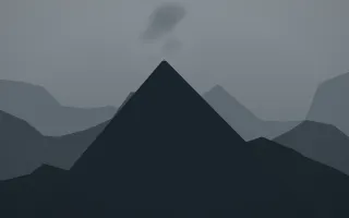 Storm Light Volcano X — dark grey and blue volcano background, variation X